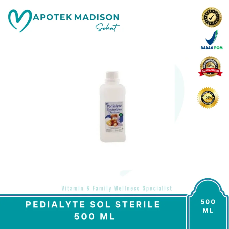 PEDIALYTE SOL STERILE 500 ML