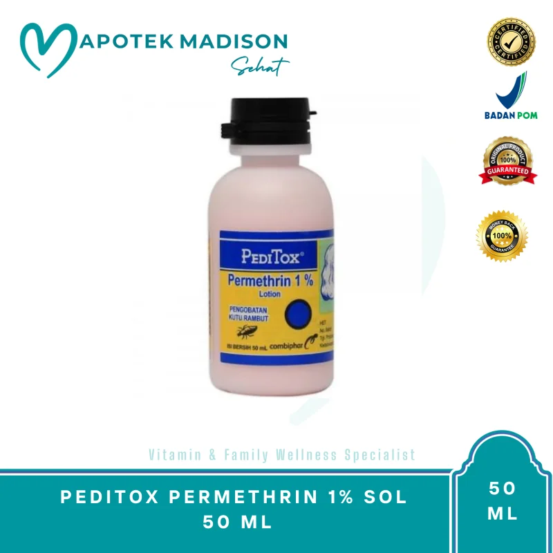 PEDITOX PERMETHRIN 1% SOL 50 ML