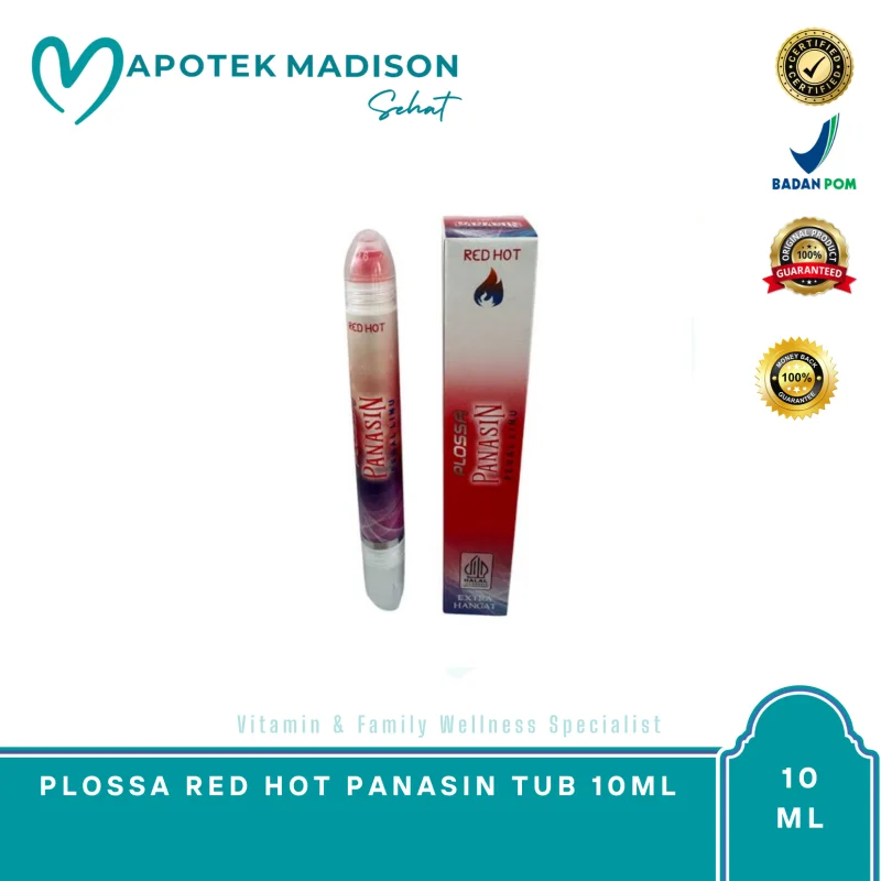 PLOSSA RED HOT PANASIN TUB 10ML