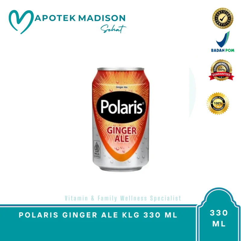 POLARIS GINGER ALE KLG 330 ML