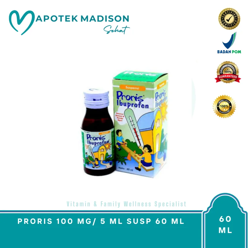 PRORIS 100 MG/ 5 ML SUSP 60 ML