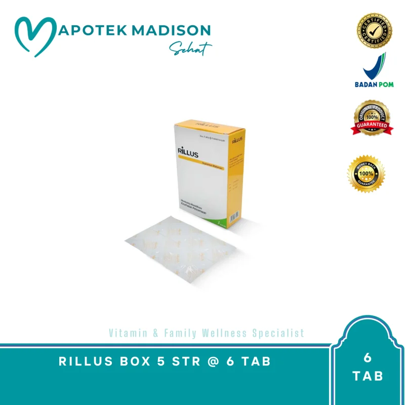 RILLUS BOX 5 STR @ 6 TAB
