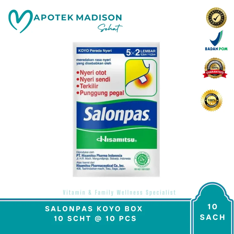 SALONPAS KOYO BOX 10 SCHT @ 10 PCS