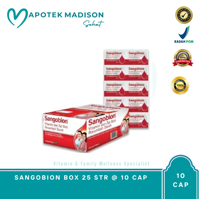 SANGOBION BOX 25 STR @ 10 CAP