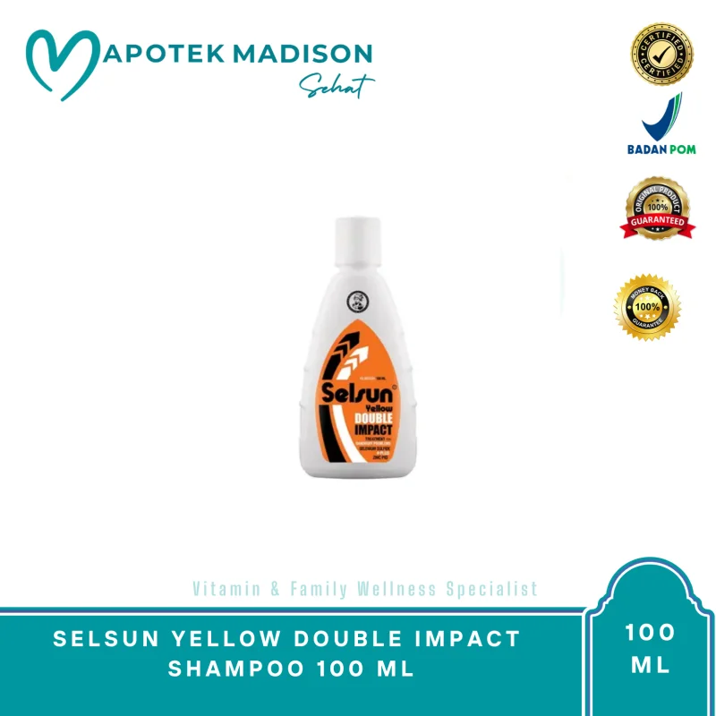 SELSUN YELLOW DOUBLE IMPACT SHAMPOO 100 ML