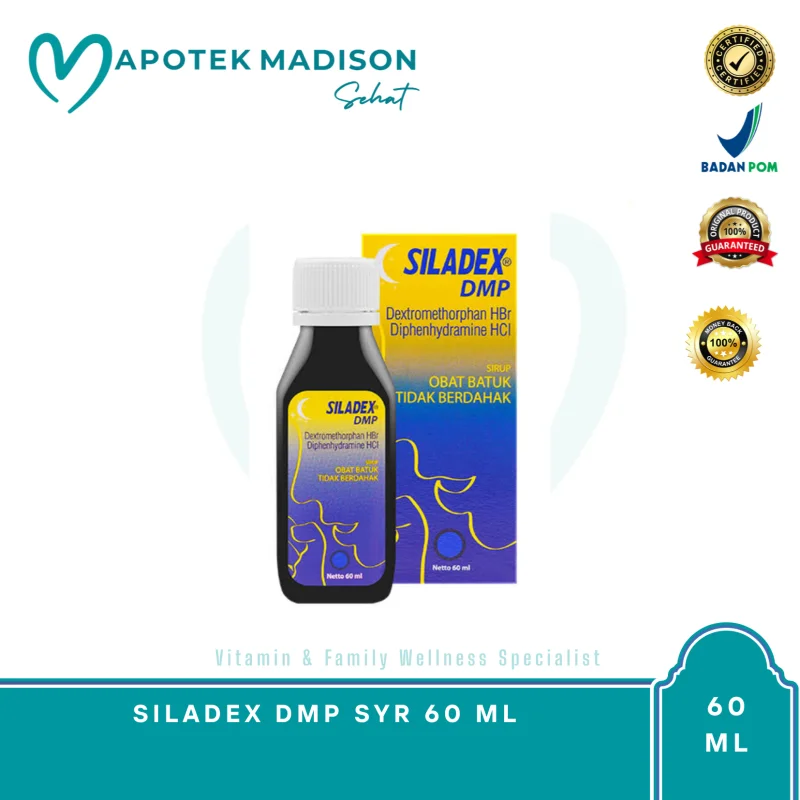 SILADEX DMP SYR 60 ML