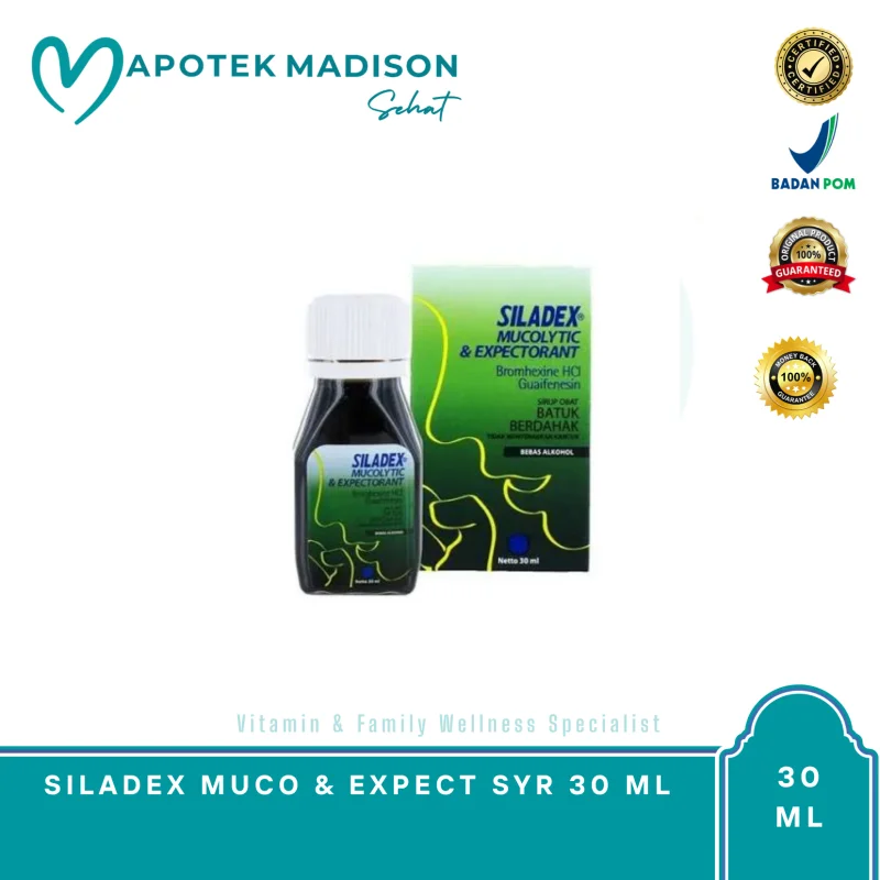 SILADEX MUCO & EXPECT SYR 30 ML