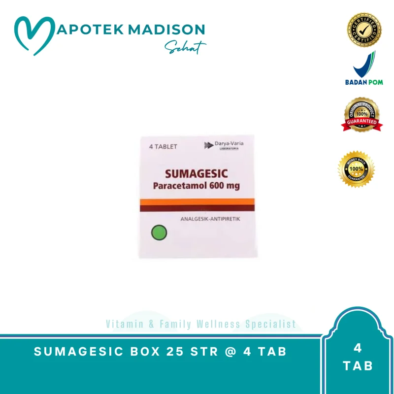 SUMAGESIC BOX 25 STR @ 4 TAB