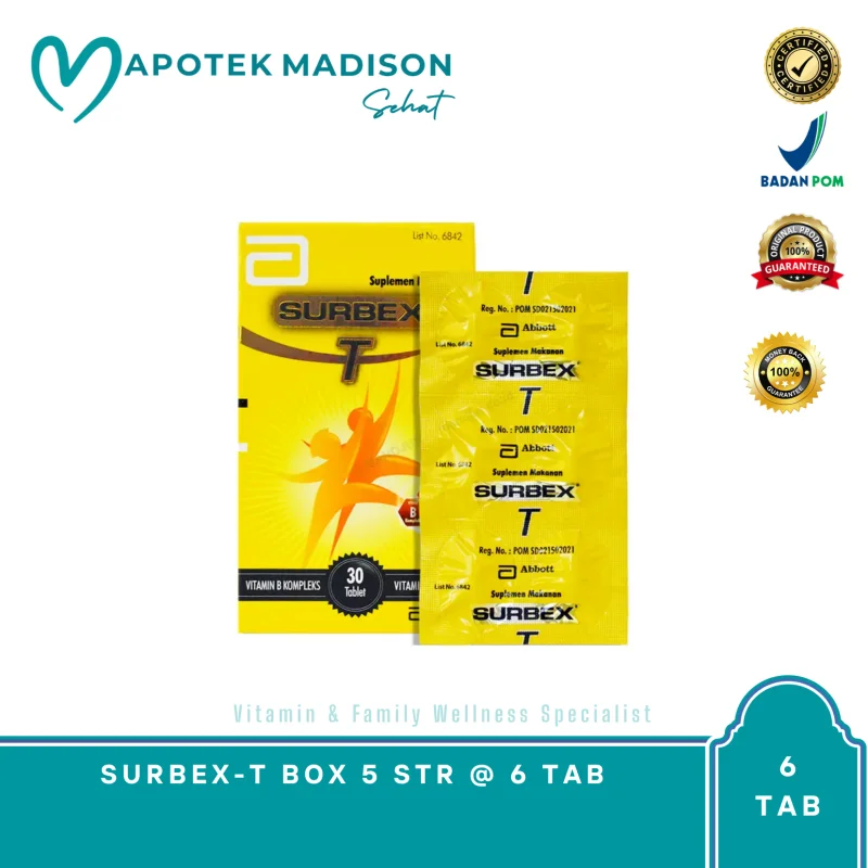 SURBEX-T BOX 5 STR @ 6 TAB