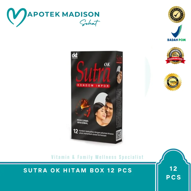 SUTRA OK HITAM BOX 12 PCS