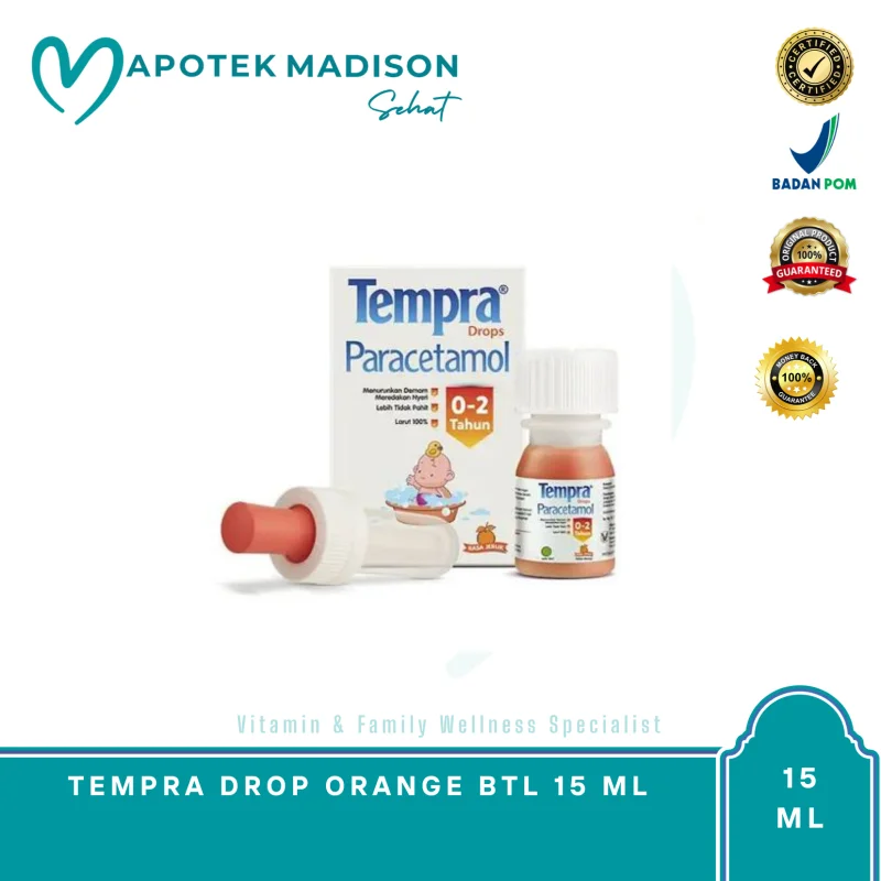 TEMPRA DROP ORANGE BTL 15 ML