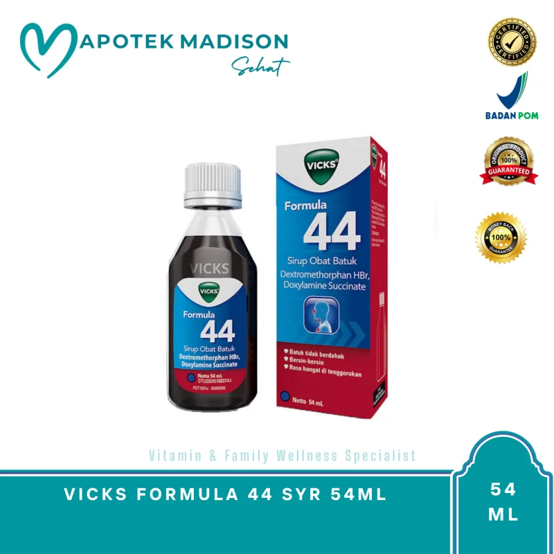 VICKS FORMULA 44 SYR 54ML