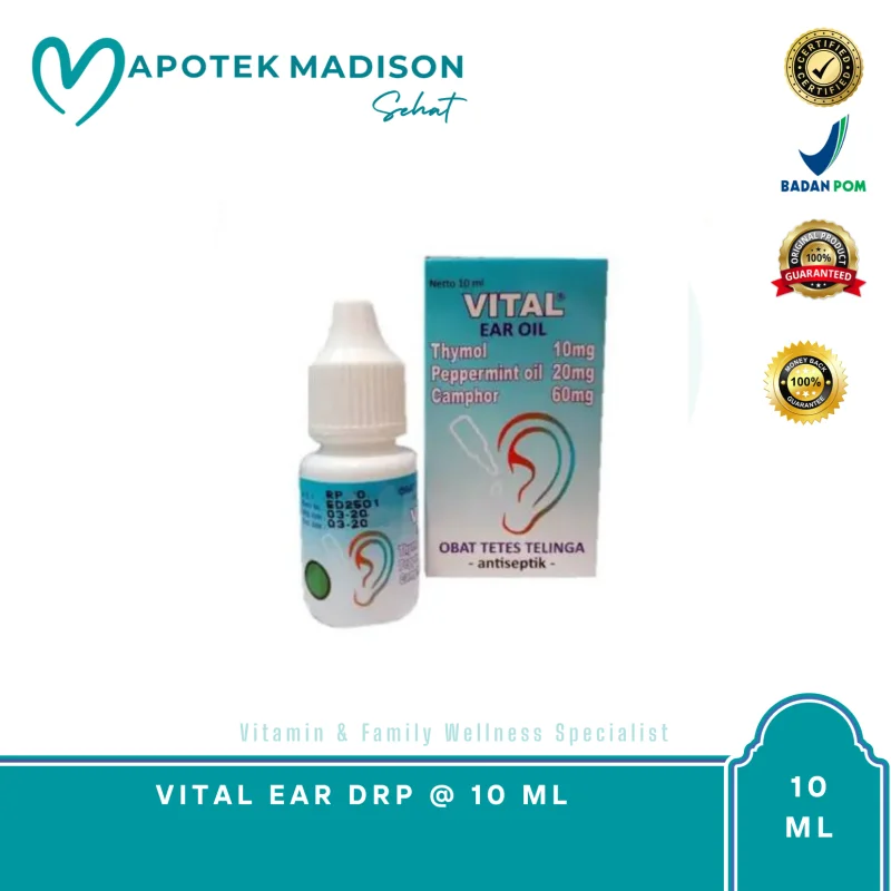 VITAL EAR DRP @ 10 ML