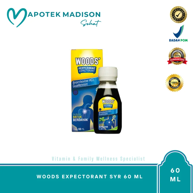 WOODS EXPECTORANT SYR 60 ML